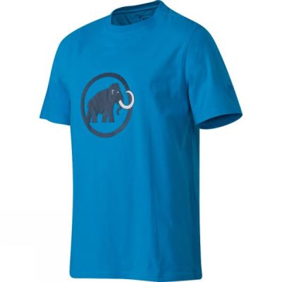 Playeras Mammut Logo Hombre - Azules - Chile OEJ980175